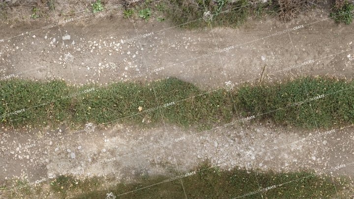 Текстура грунтовой дороги бесшовная