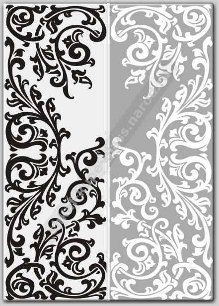 Пескоструй узор вектор