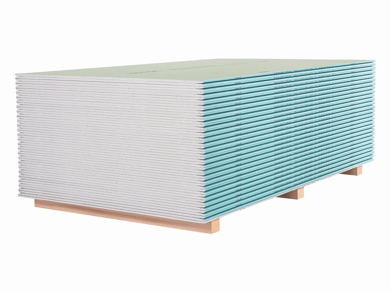 Гипсокартон Knauf 2500х1200х12,5 мм н2