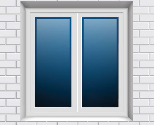 Пластиковое окно снаружи