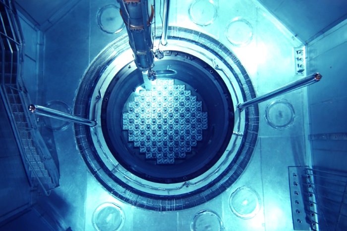 Свечение Черенкова РБМК-1000