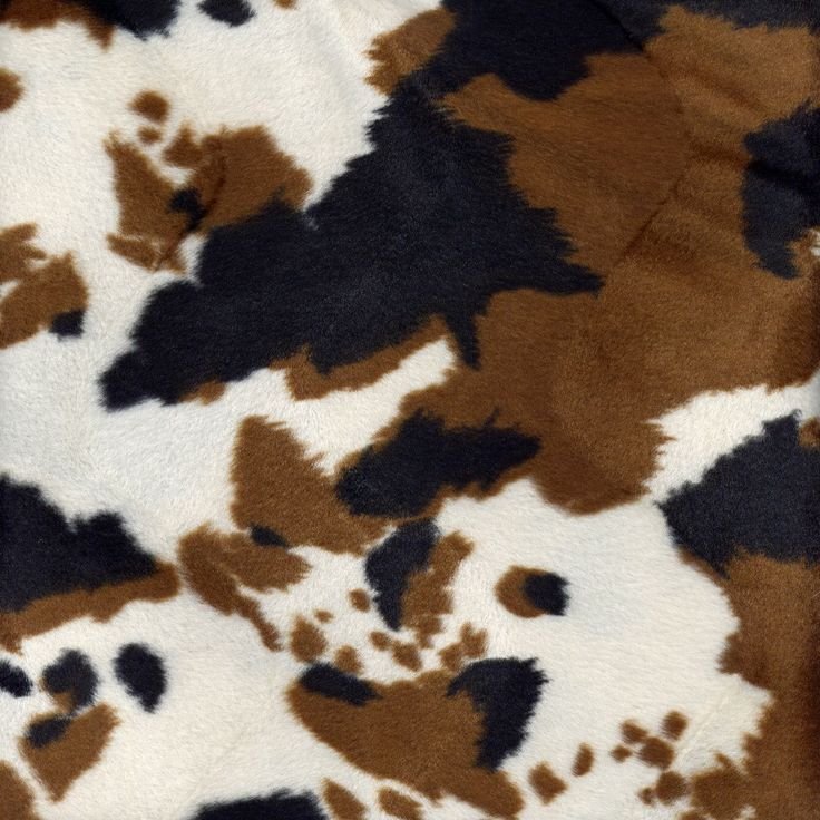 Ткань коровий принт