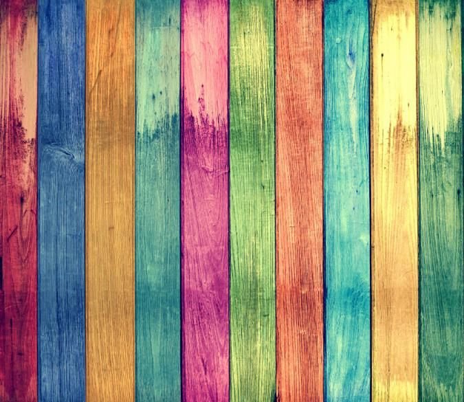 цветное дерево