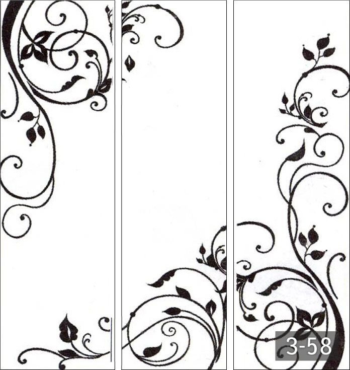 Шкаф купе с узором