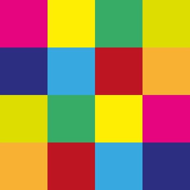 Цветные квадраты