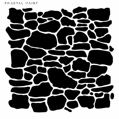 Трафареты камней для декора