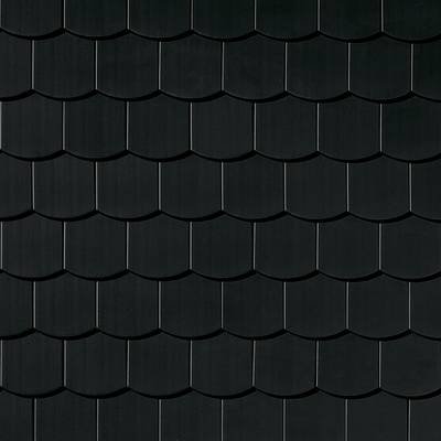 Гибкая черепица Ruflex коллекция Ornami черный