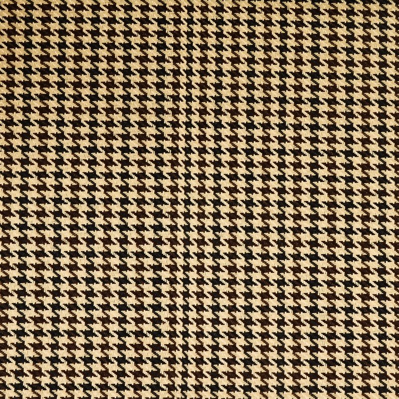 Ткань гусиная лапка бежевая