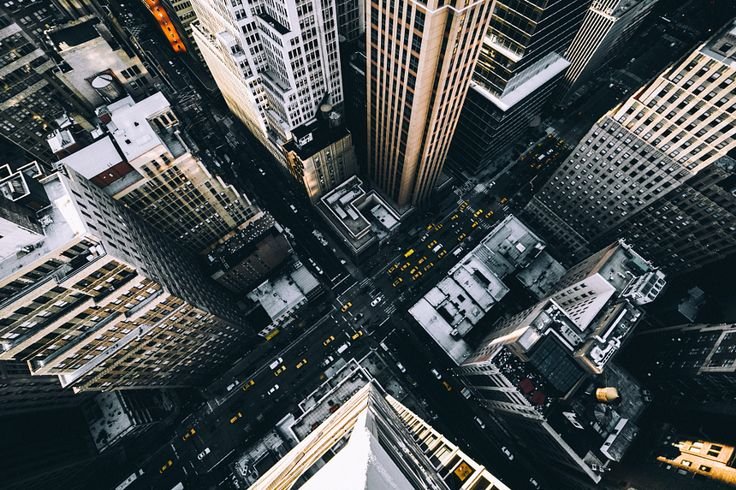 Вид с небоскреба Нью Йорка