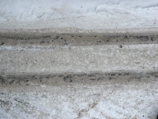 Заснеженная дорога текстура