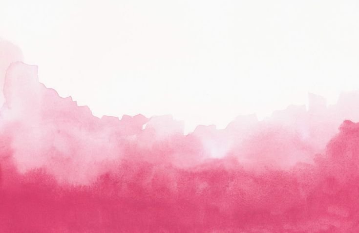 Розовая акварель