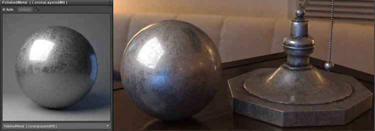 IOR металла Corona