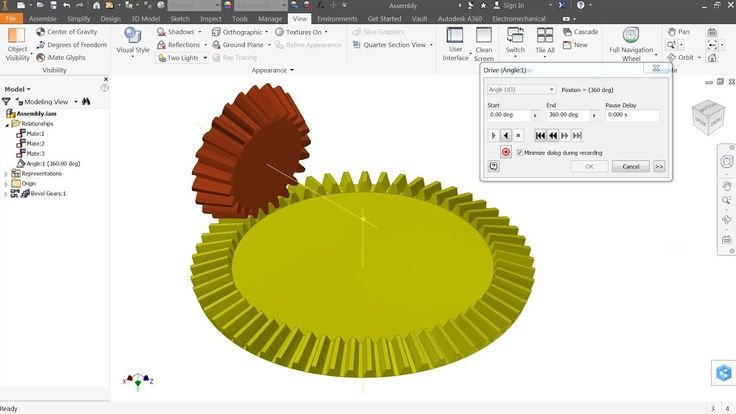 Зубчатое колесо Инвентор