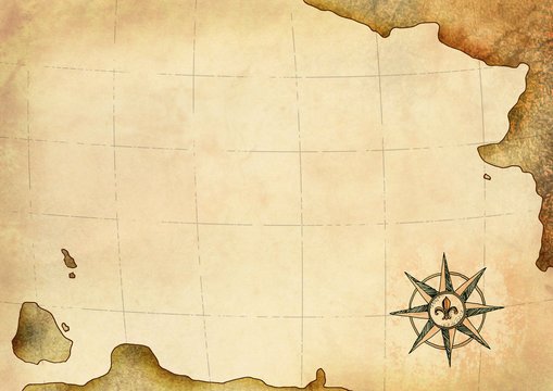 Карта сокровищ пиратов
