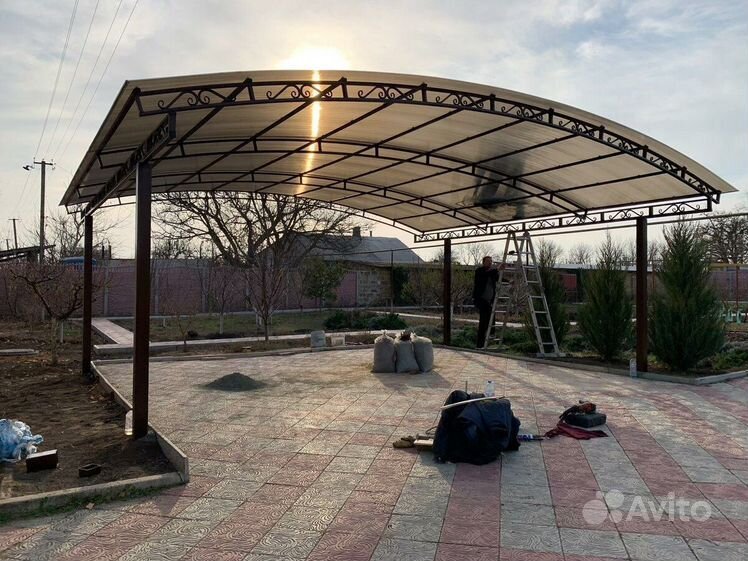 Красивые навесы