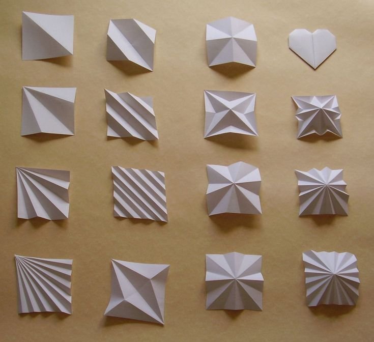 Бумажная пластика объёмная