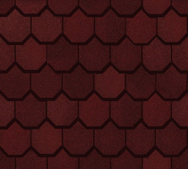 Бордовая черепица