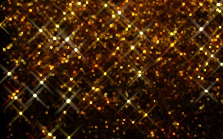 Золотые блёстки