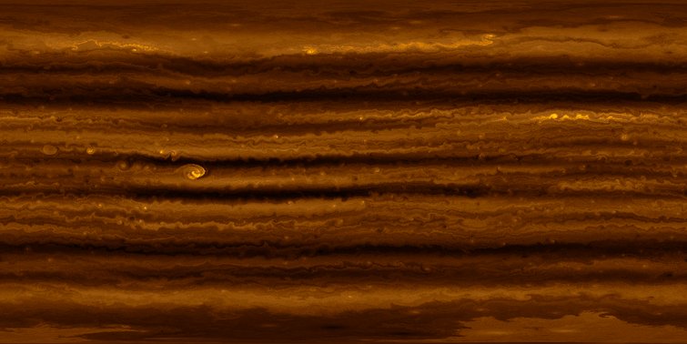 Текстура поверхности Юпитера