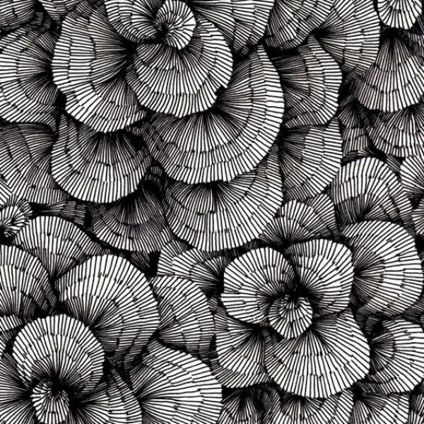 Фактуры тушью