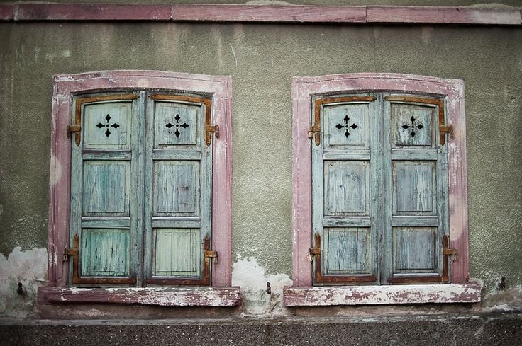 Старинные окна