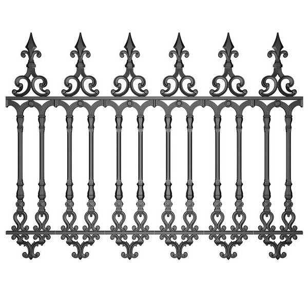 Кованый забор