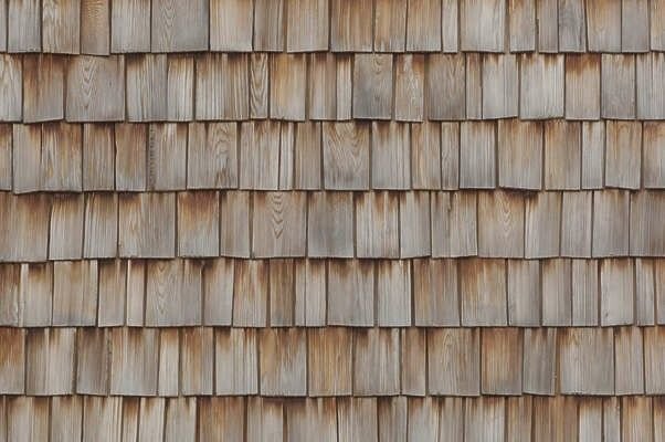 Крыша деревянного Гонта