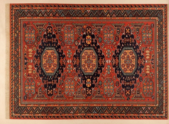 Бута национальный узор Азербайджана