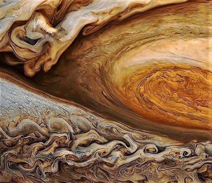 Снимок поверхности Юпитера