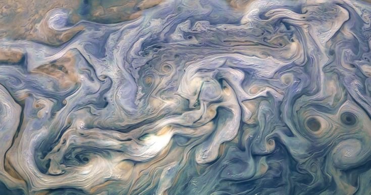 Текстура поверхности Юпитера