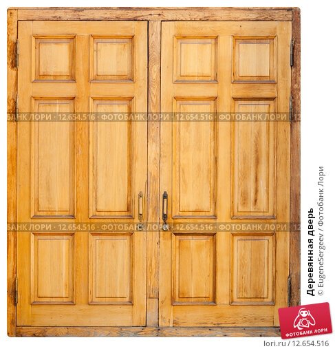 Текстура деревянной двери