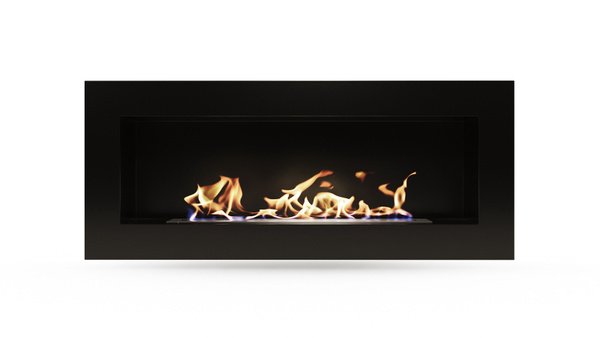 Биокамин настенный русский огонь Авангард 1200n белый