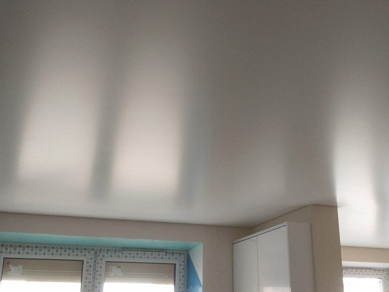 Сатин фактура натяжного потолка