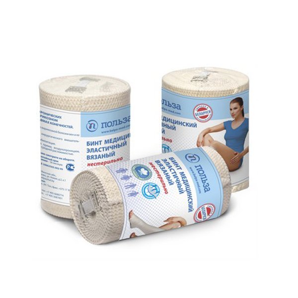 Бинт эластичный Белпа мед