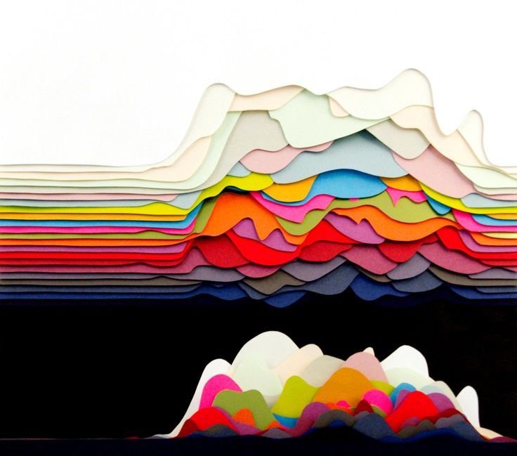 Фон бумага цветная