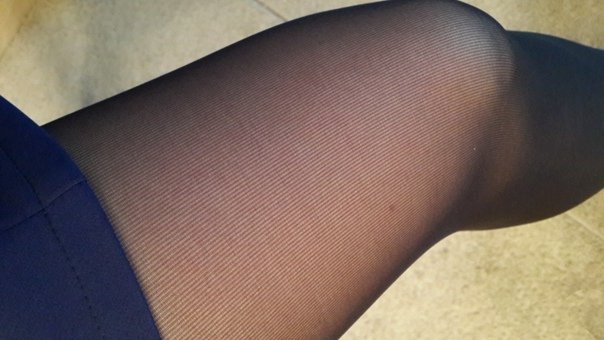 Колготки вблизи