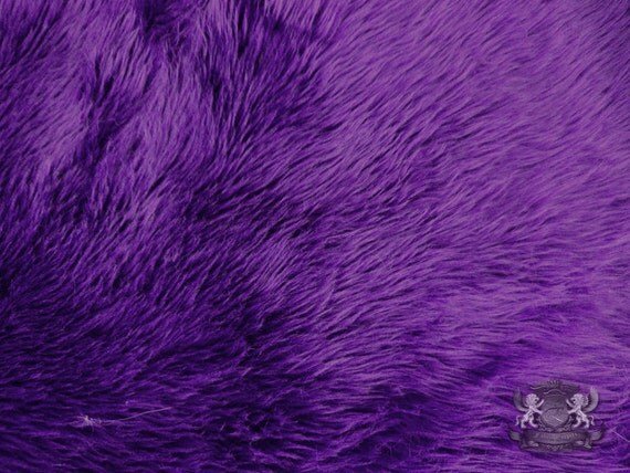 Фиолетовая шерсть