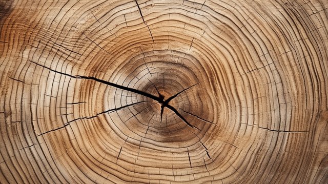 разрезанного дерева