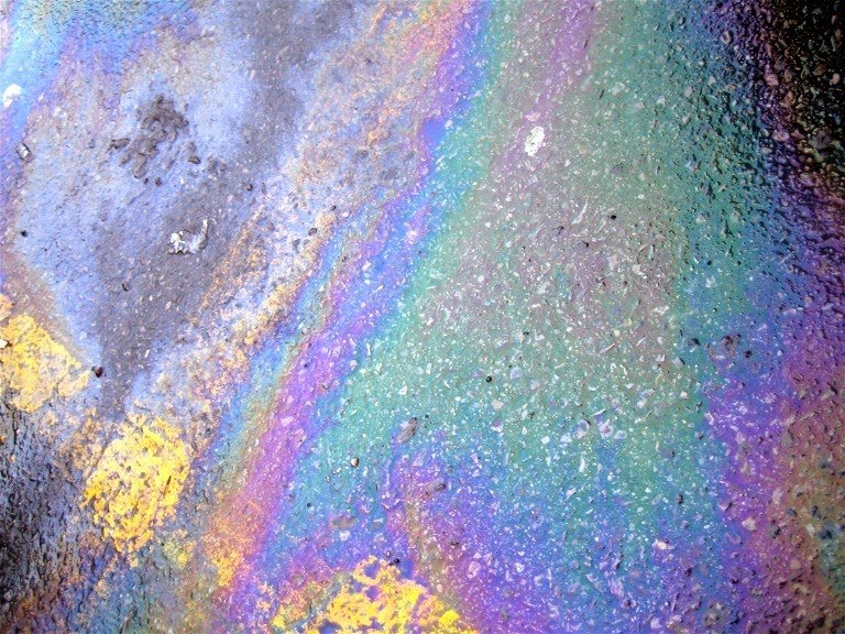 Побежалость металла текстура