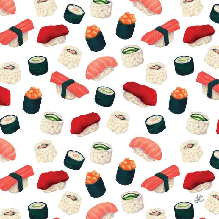 Суши роллы паттерн