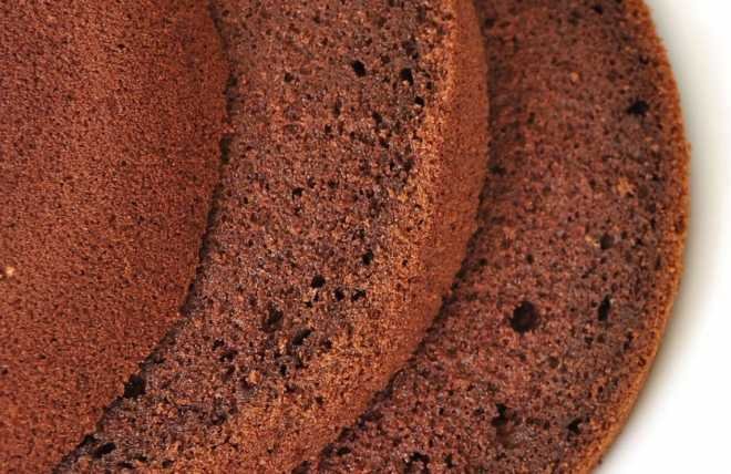 Шоколадный бисквит