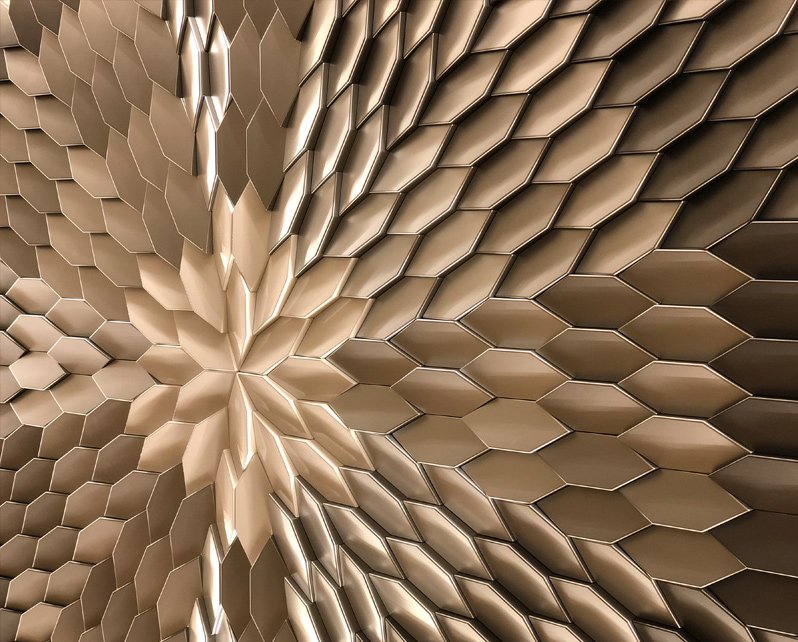 Объемные декоративные панели