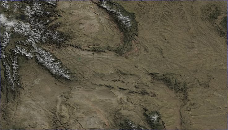 Рельеф поверхности земли