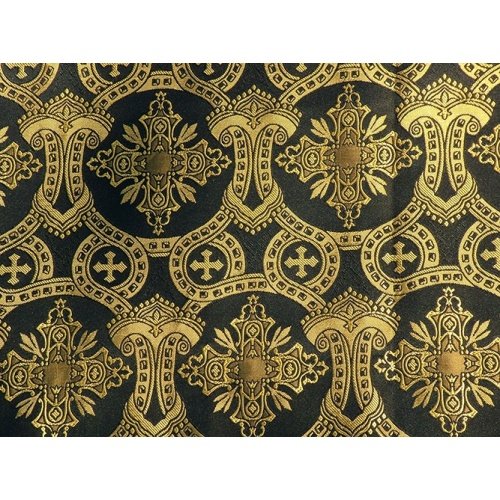 Ткань с золотым орнаментом