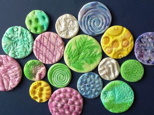 Отпечатки на пластилине