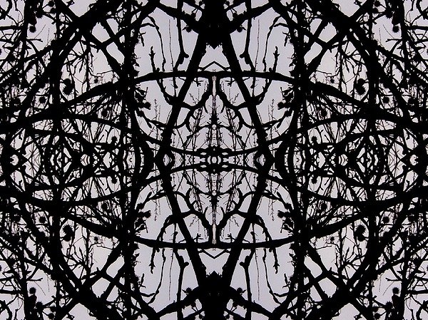 Принт в готическом стиле