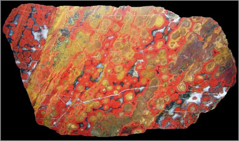 Яшма океаническая камень