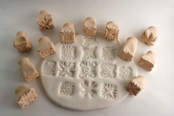 Оттиски для керамики