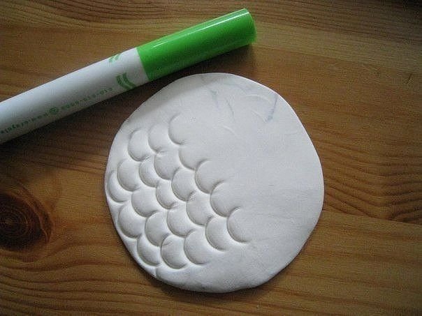 Отпечатки на пластилине