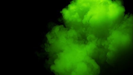 зеленого дыма